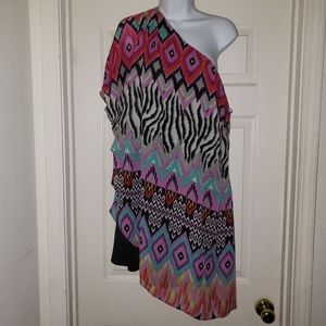 3/$15  Bisou Bisou One Shoulder Dress^